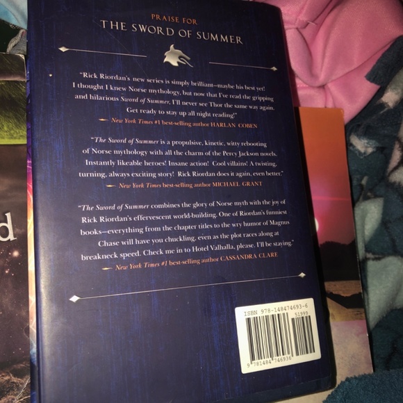 Sword of The Summer book Magnus Chase by Rick Riordan - Picture 2 of 2